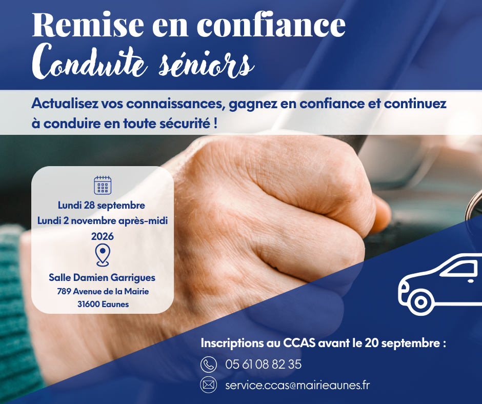 REMISE EN CONFIANCE CONDUITE SENIORS - 26.09