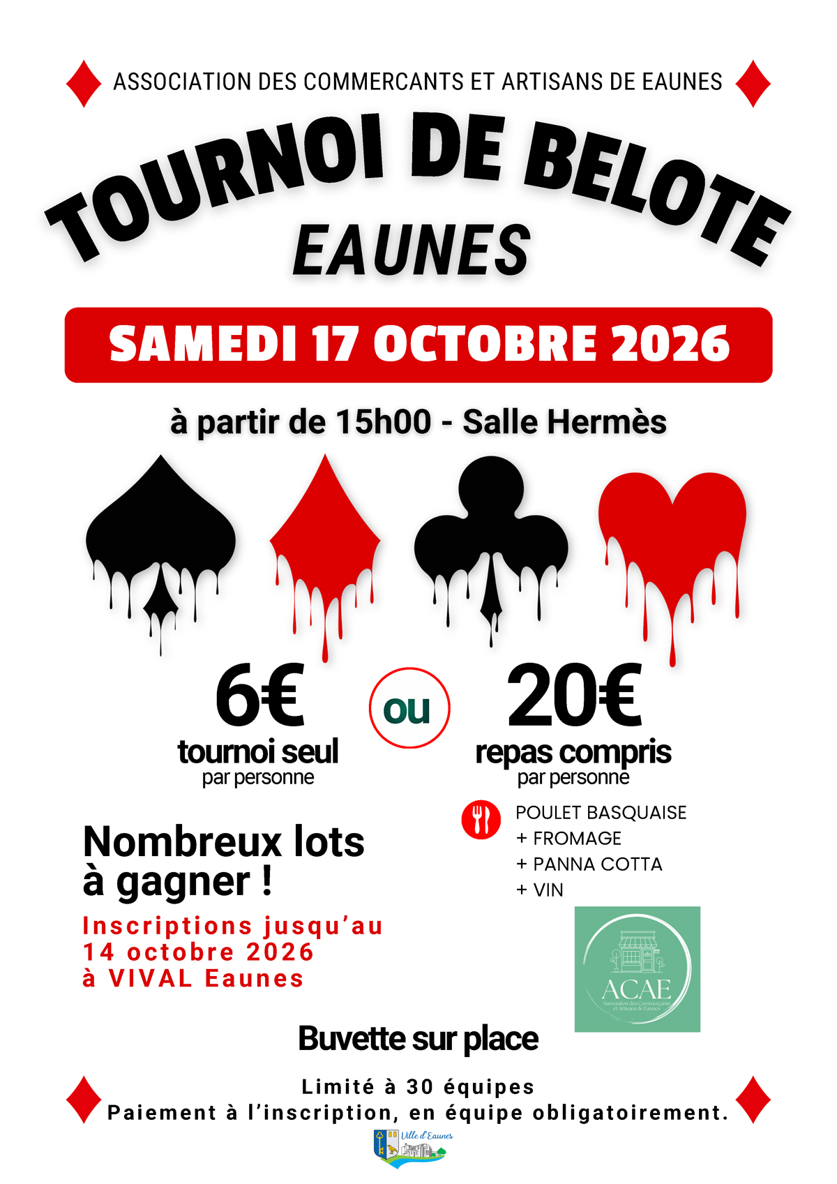 Tournoi de belote