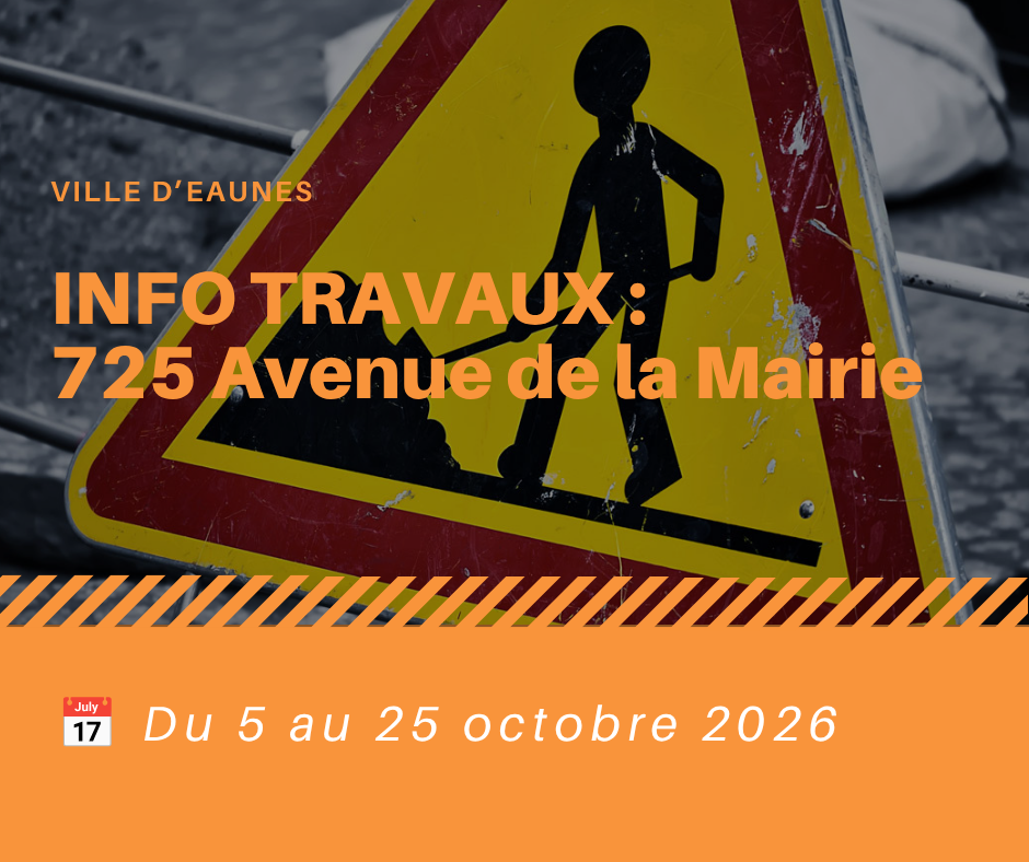 info travaux av. de la mairie